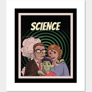 SCIENCE - Vintage Dark Humor Posters and Art